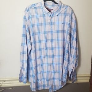 Vineyard Vines Mens button down whale shirt xl